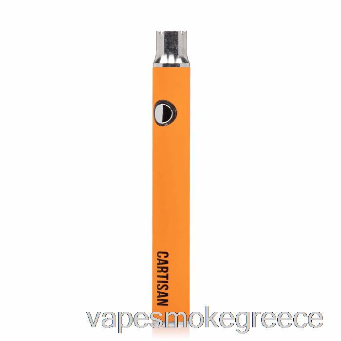 Vape Greece Cartisan Button Vv 350 510 μπαταρία πορτοκαλί